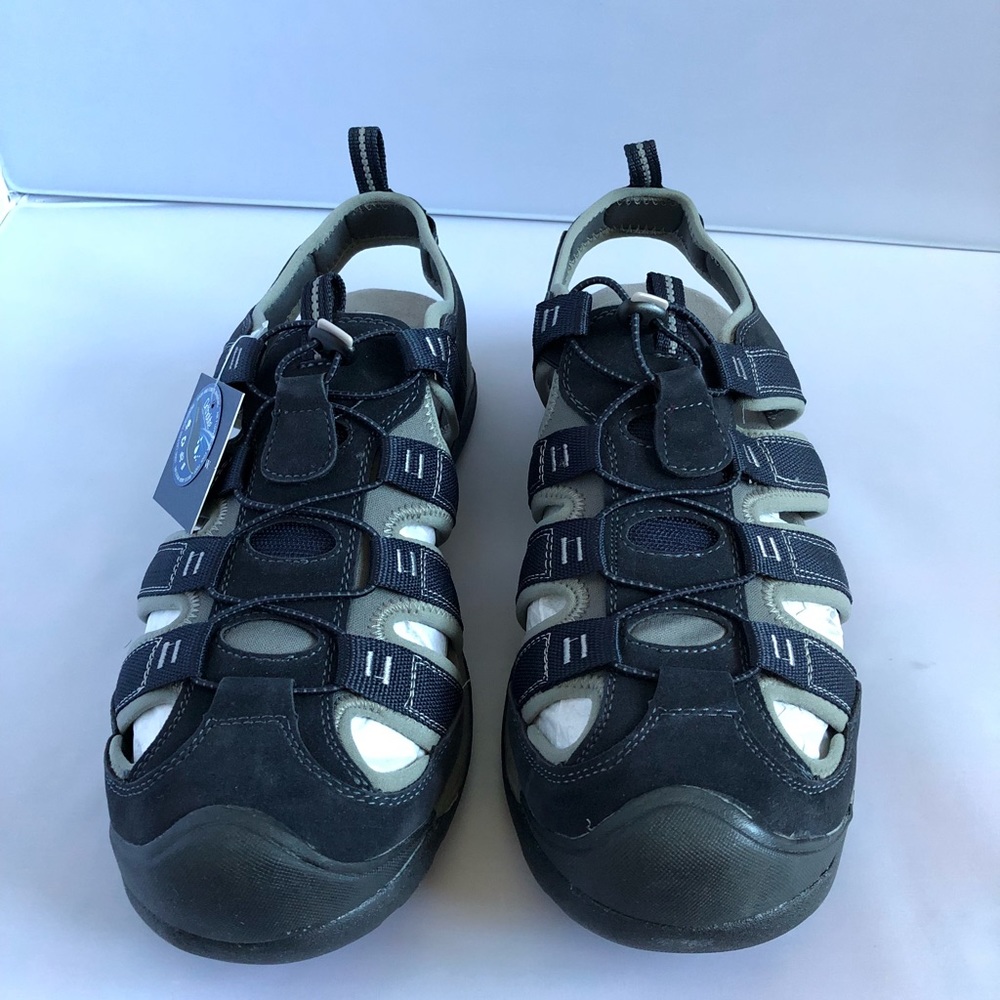 🆕   🎁 💝 Mens Ortholite Fisherman Sandals Size 12 - Picture 2 of 5